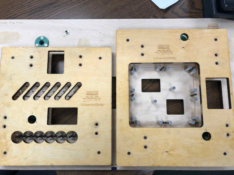 Steady Stripper with hold down 